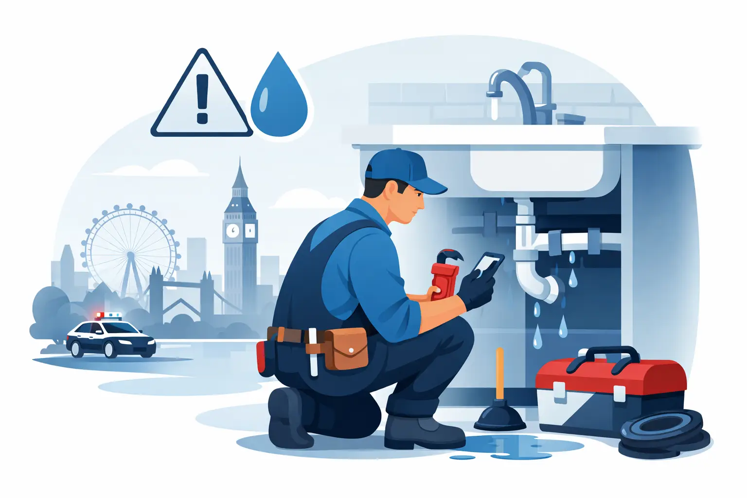 Emergency Plumber London: What to Do First