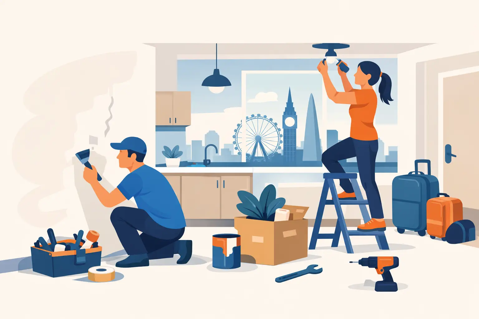 End of Tenancy Repairs London Tenants Should Fix
