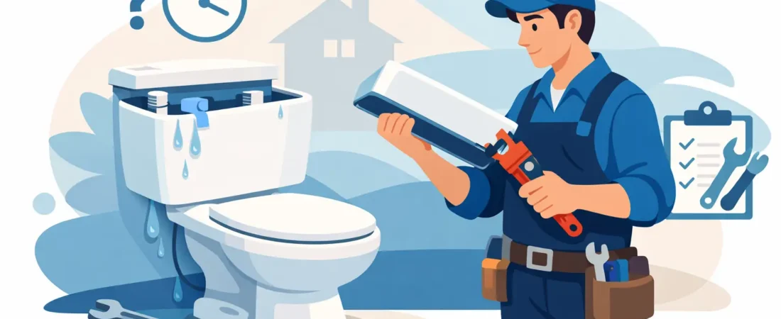 When to Book a Toilet Cistern Repair Service