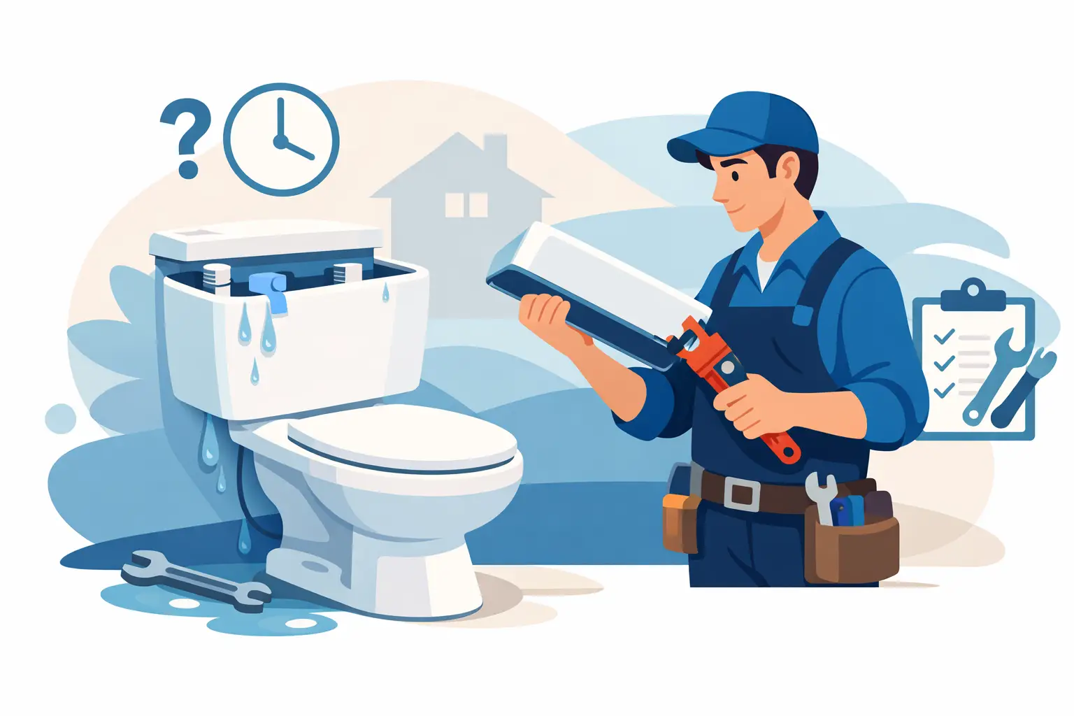 When to Book a Toilet Cistern Repair Service