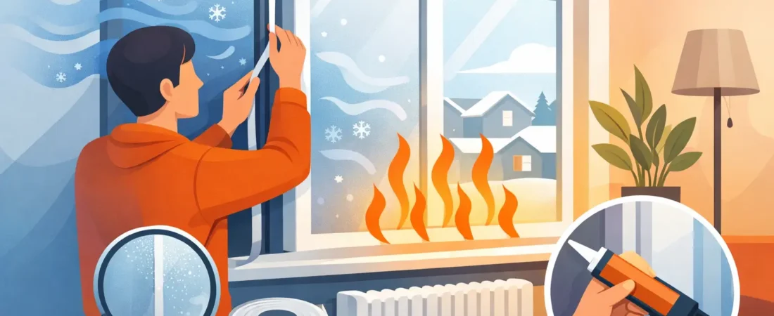 How to Fix Draughty Windows and Keep Heat In