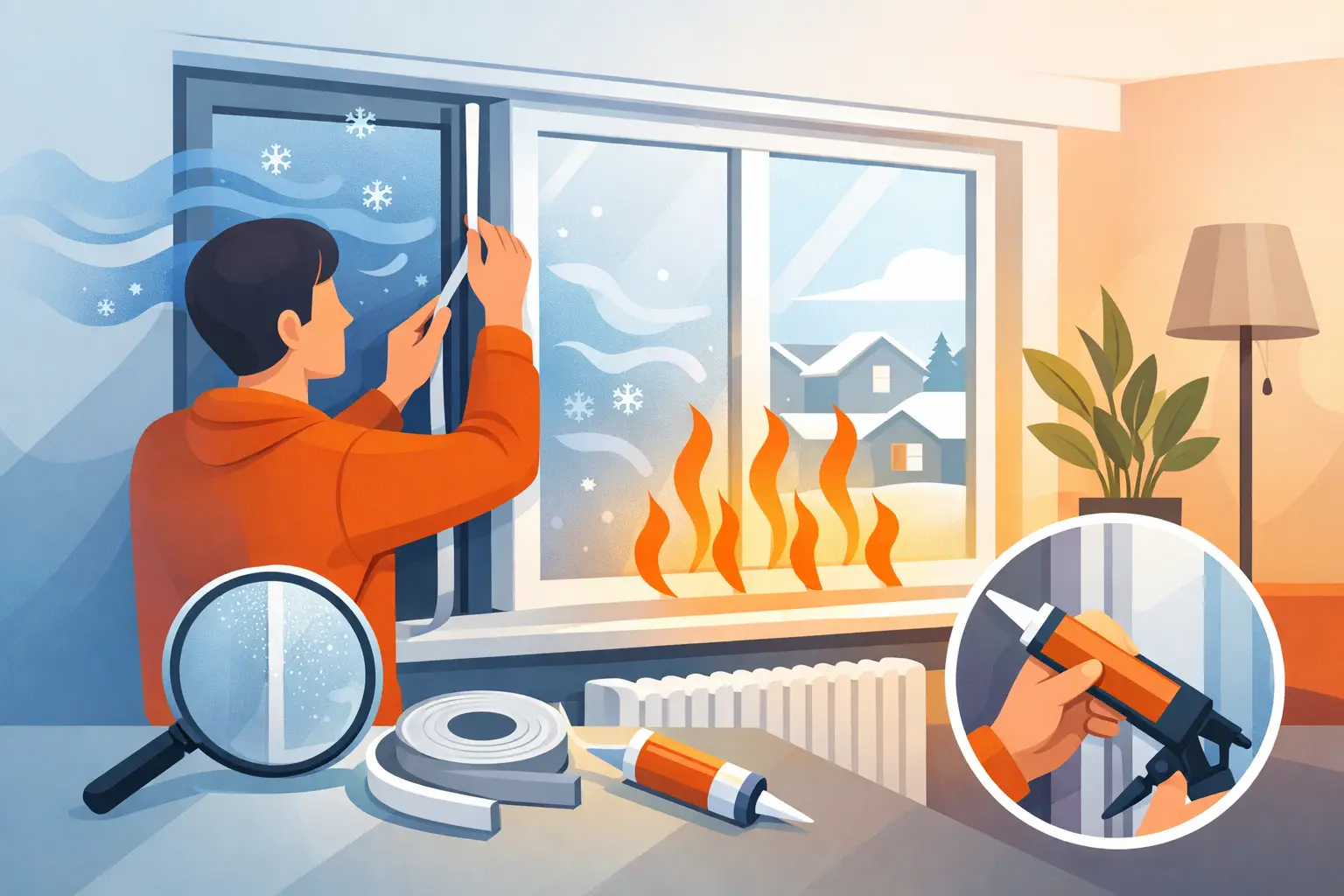 How to Fix Draughty Windows and Keep Heat In