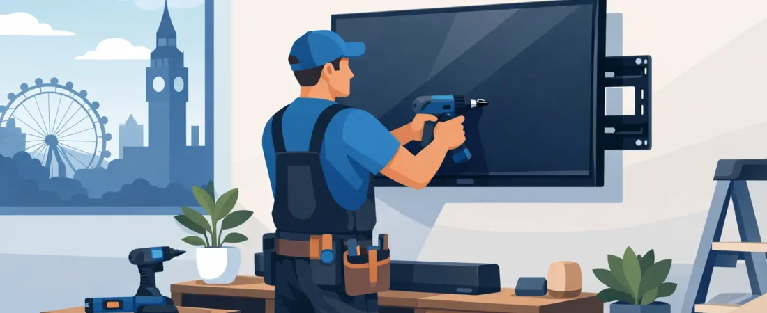 TV Wall Mounting London for a Safer Finish